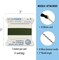 Griffin Nylon Bead Cord Perlseide – Size 3 (0.50mm) – 2 Meters per Card – Stainless Steel Needle Attached – for Knotting Pearls, Gemstones, Crystals and Beads
